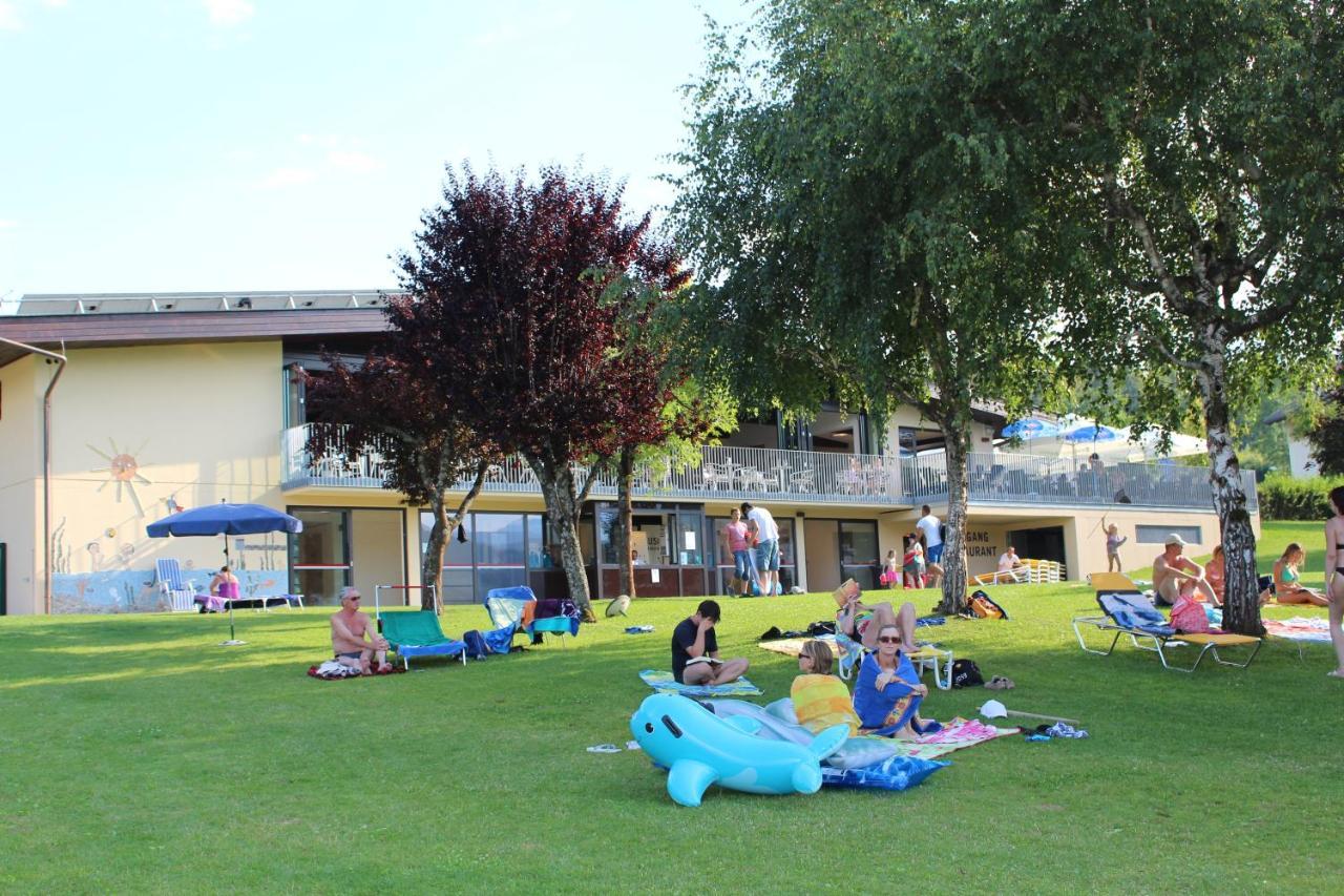Ferienwohnung Schellander Privatstrand Velden am Wörthersee Buitenkant foto